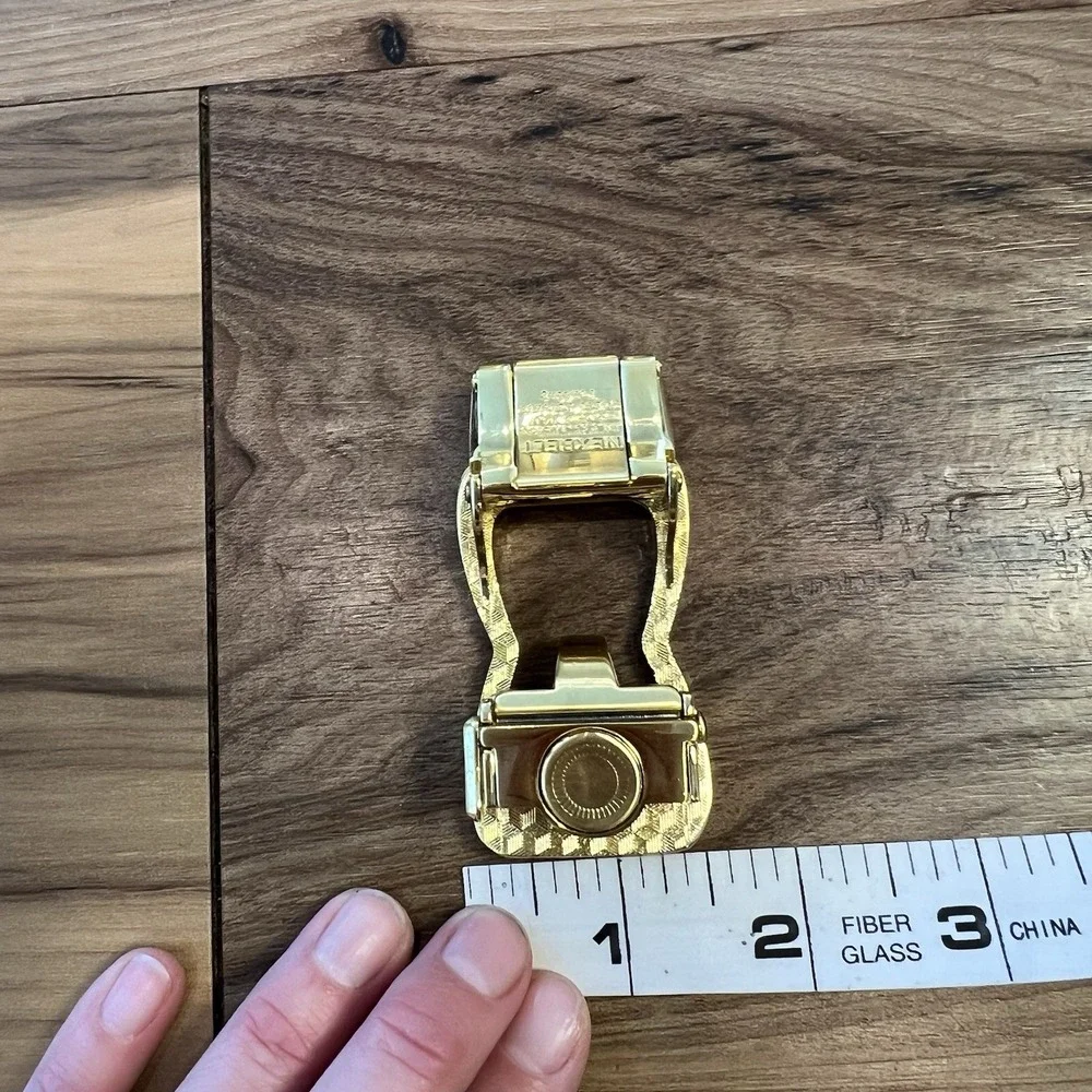 Nexbelt Gold Ratchet Belt Buckle Replacement Only Automatic Click Buckle Patent - Picture 6 of 6